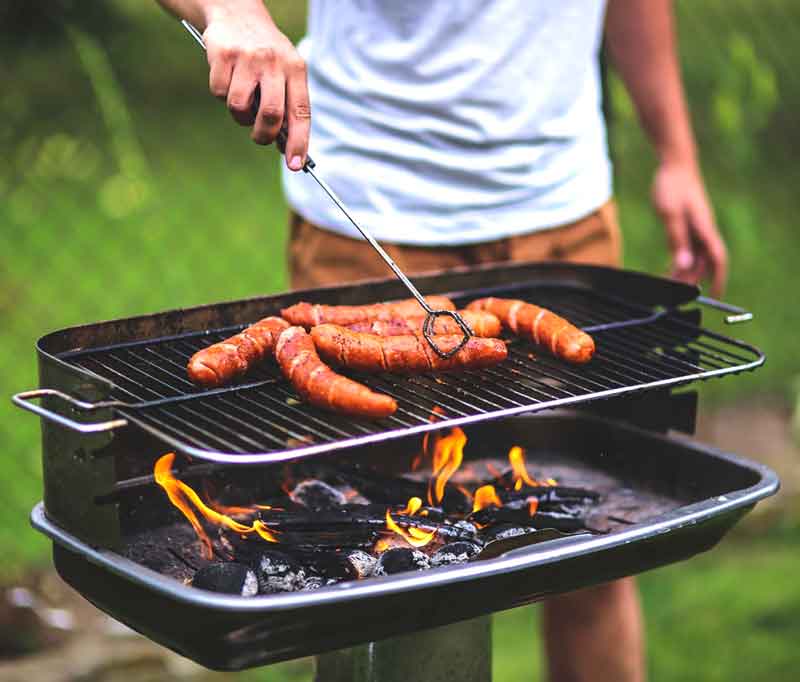 spring fling event grilling